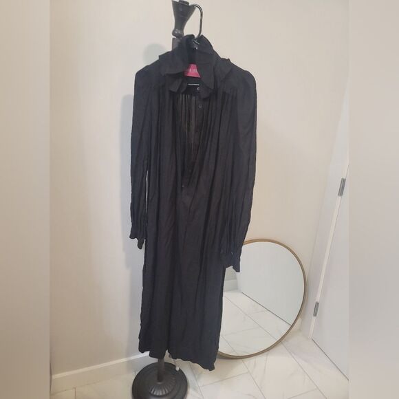 Heidi Merrick Mock Neck Dress Small - Picture 1 of 9